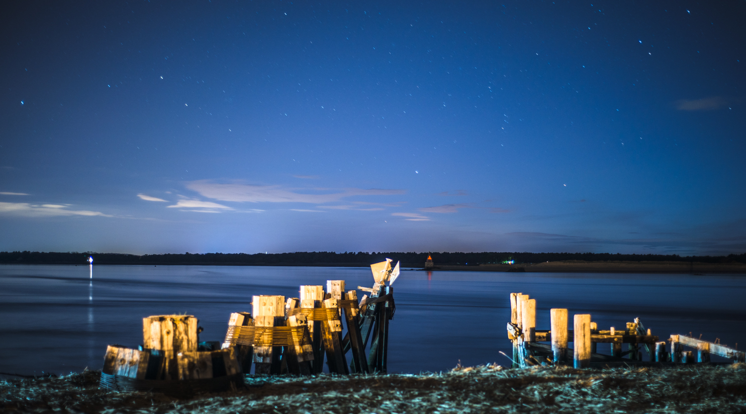 Plum Island - Newburyport, MA Night Photography by Ann Lang Mun Co